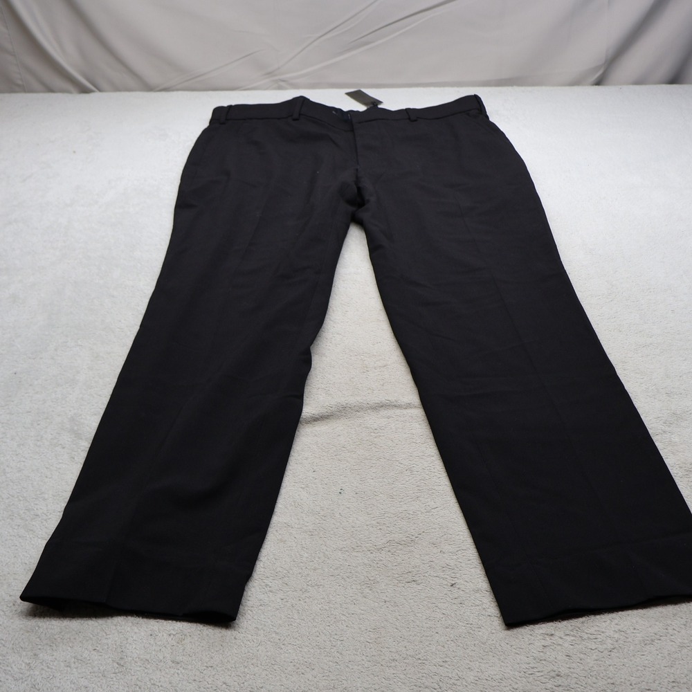 Buffalo David Bitton Trent Pants Mens 36x30 Black Comfort Stretch Waist Slim NEW